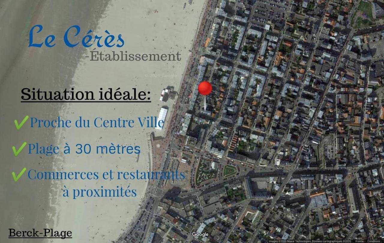 Appartement A 30 M De La Plage - Lumineux - Respirant - Wifi - Le Ceres 1 Berck Luaran gambar